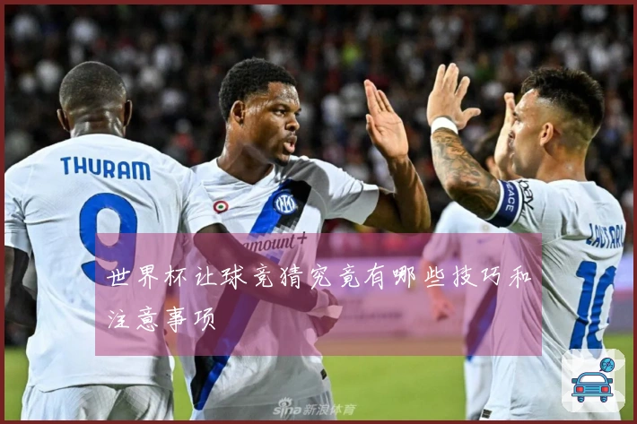 世界杯让球竞猜究竟有哪些技巧和注意事项