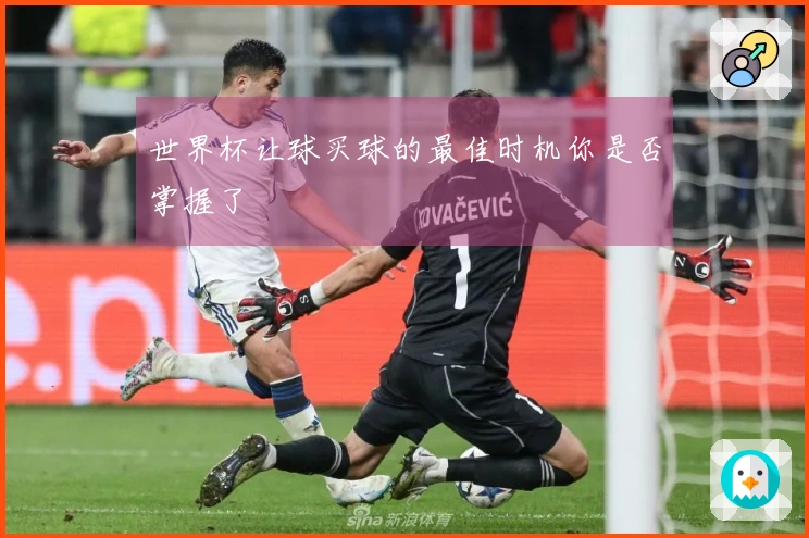 世界杯让球买球的最佳时机你是否掌握了