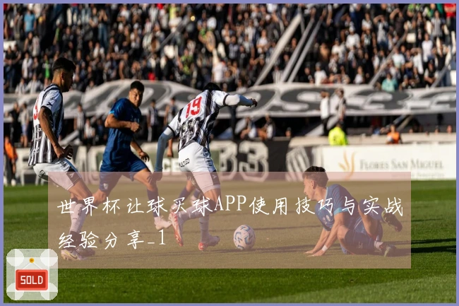 世界杯让球买球APP使用技巧与实战经验分享_1